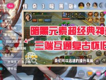 传奇3暗黑版：传奇3攻略打造职业优势，有效升级打宝！